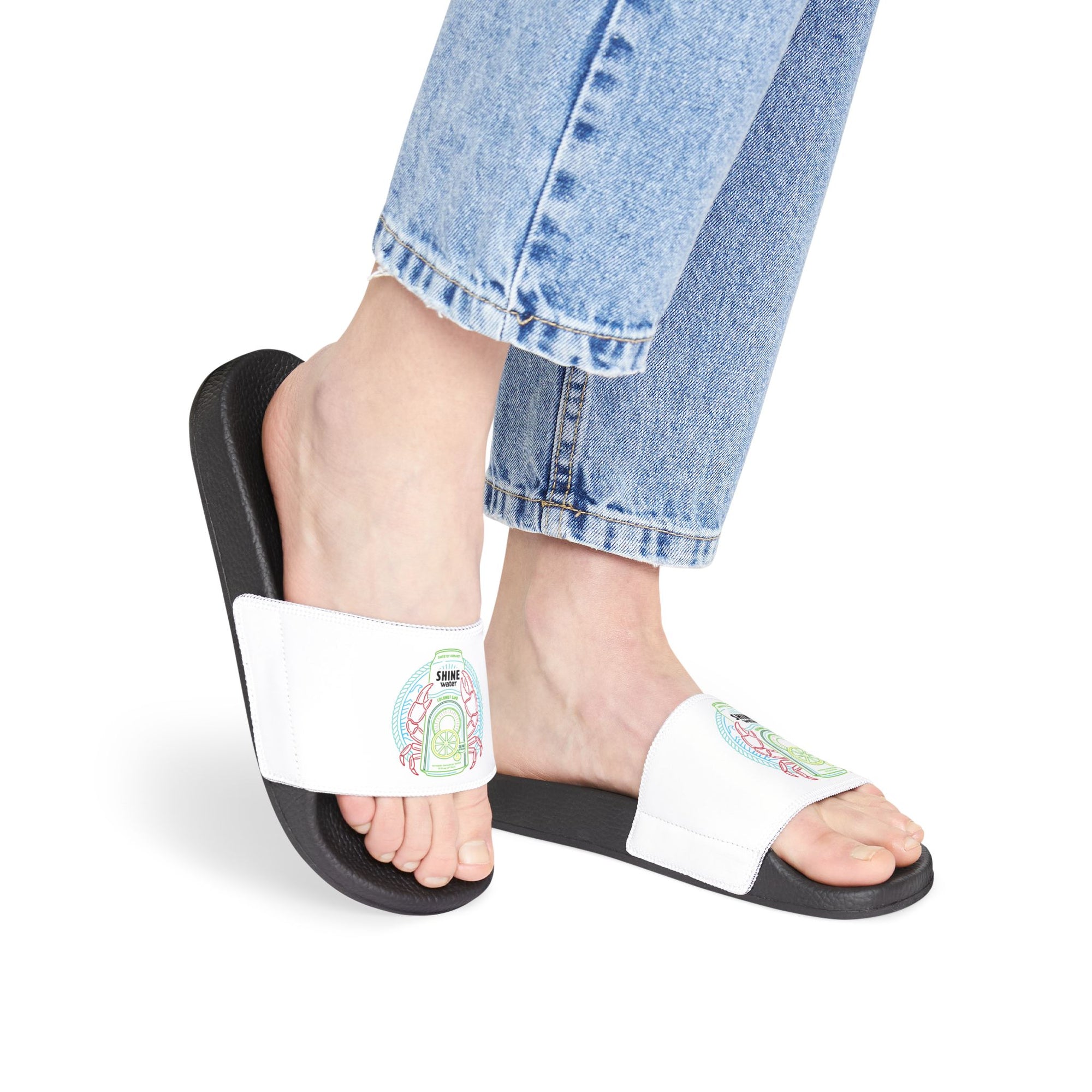Nantucket Collection ShineWater's Women's Removable-Strap Sandals - Customizable Slide Sandals for Casual Summer Wear