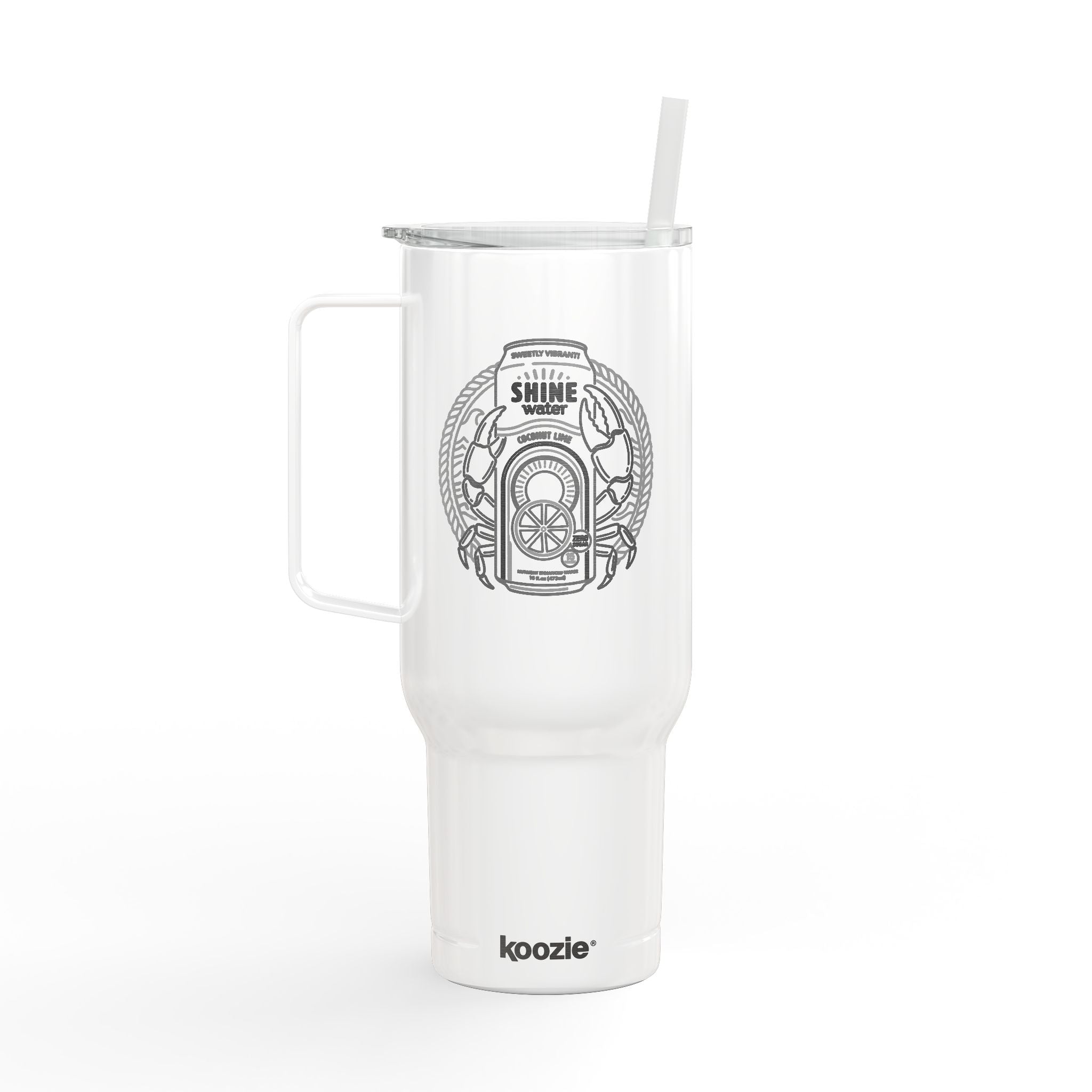 Nantucket Collection - 40oz Engraved Insulated Tumbler with Lid