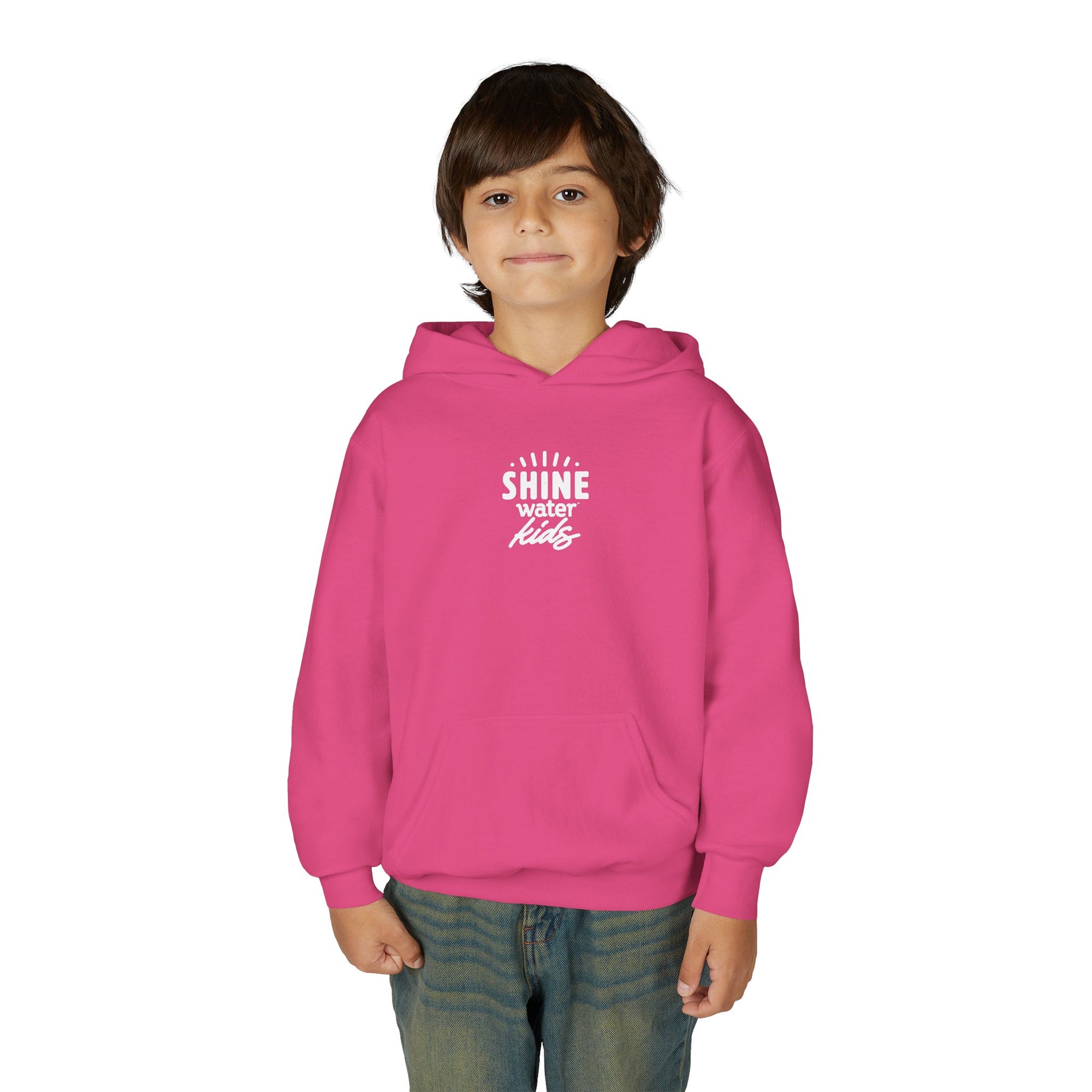 Toes in the Sand Shine Water in My Hand - Youth Heavy Blend Hooded Sweatshirt