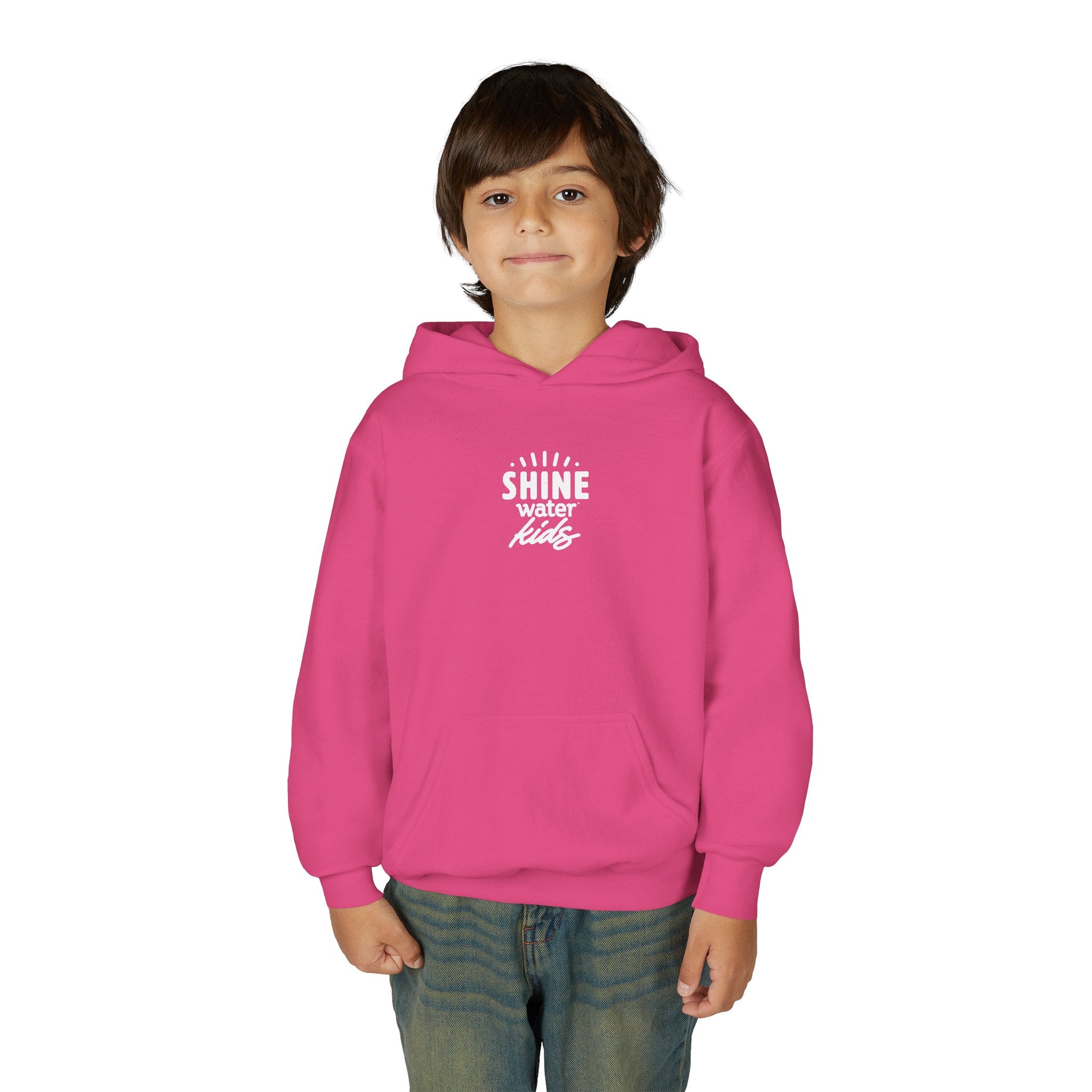 Toes in the Sand Shine Water in My Hand - Youth Heavy Blend Hooded Sweatshirt