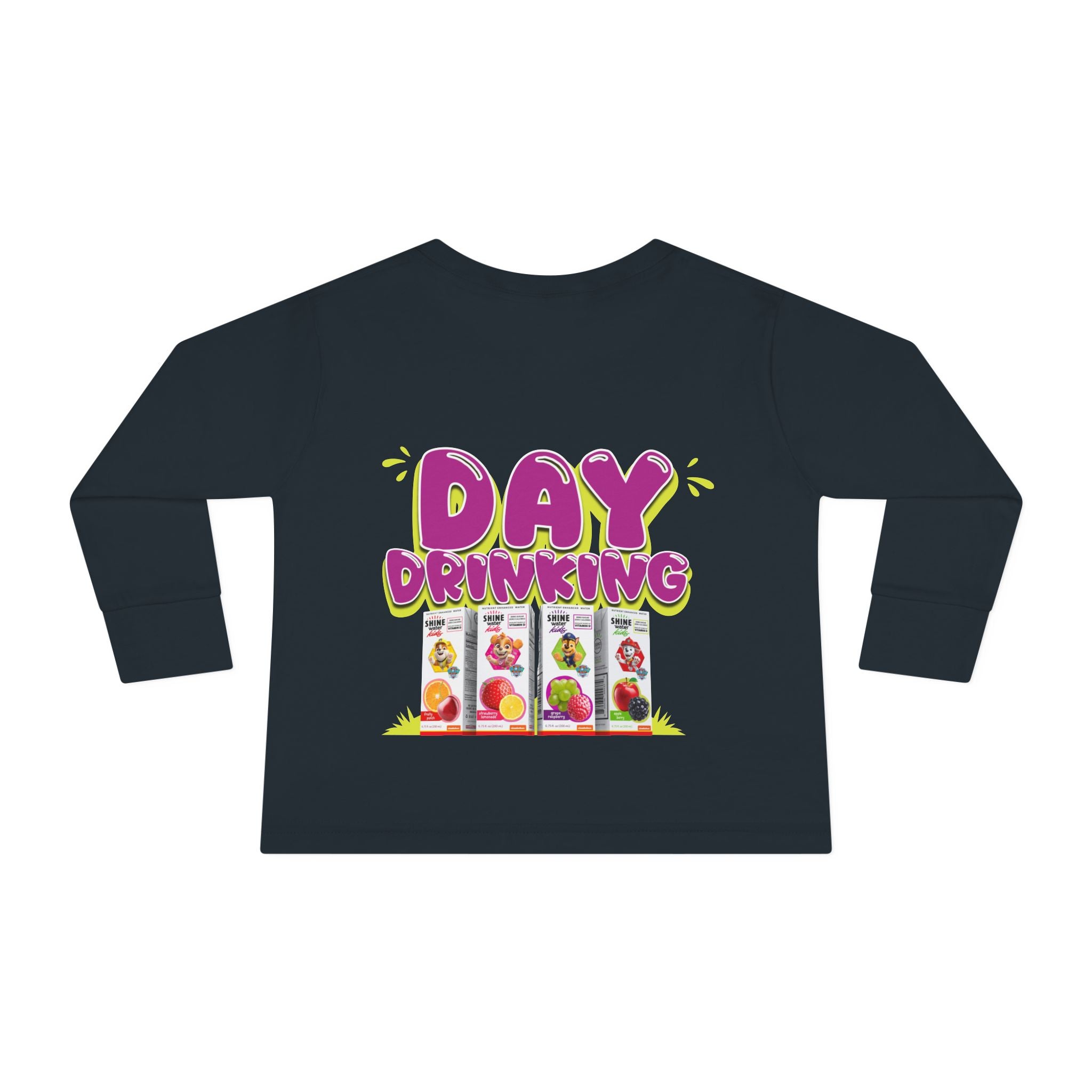 Day Drinking Toddler Long Sleeve Tee