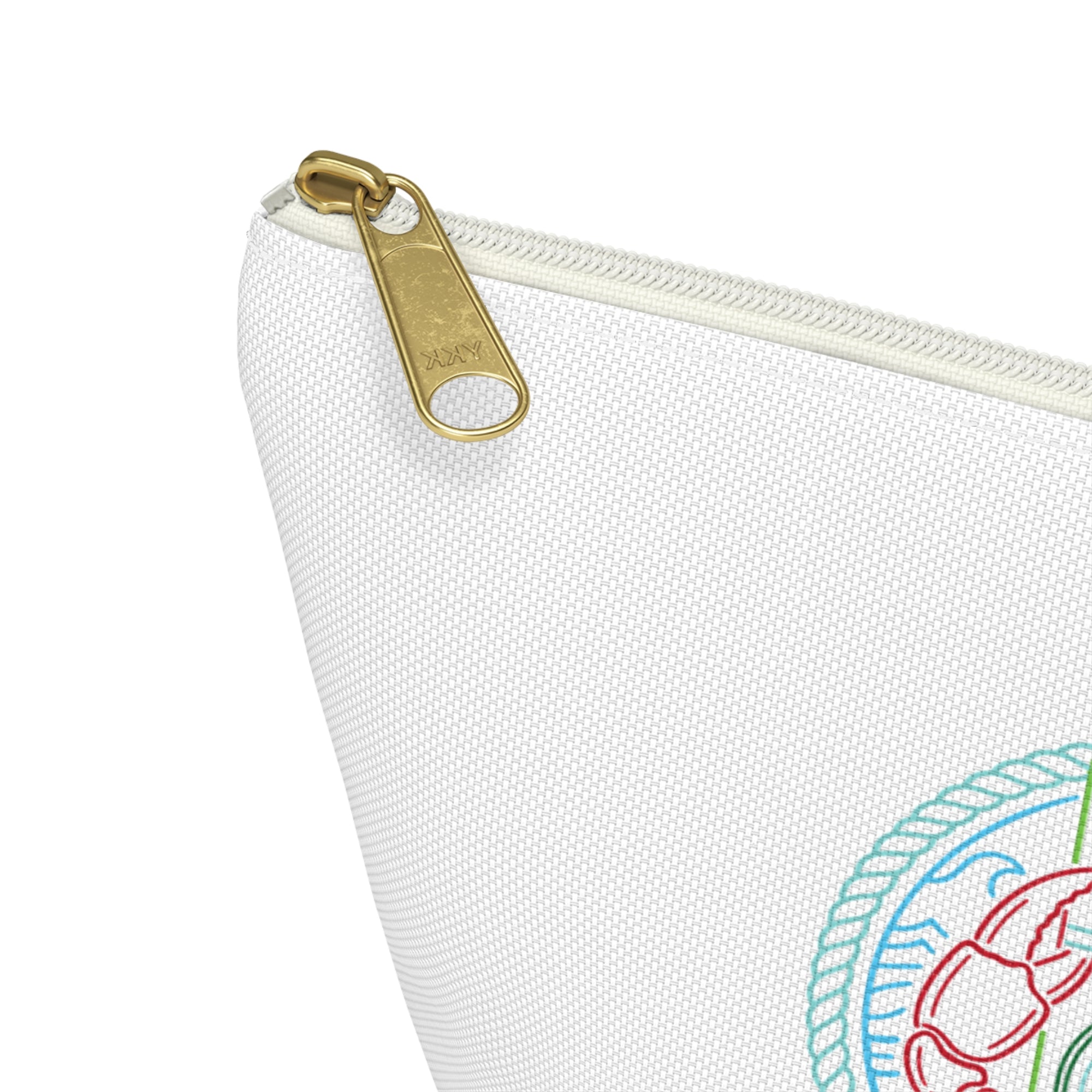 Nantucket Collection ShineWater's Accessory Pouch — Coastal Crab & Shine Water Lemonade Cosmetic Bag