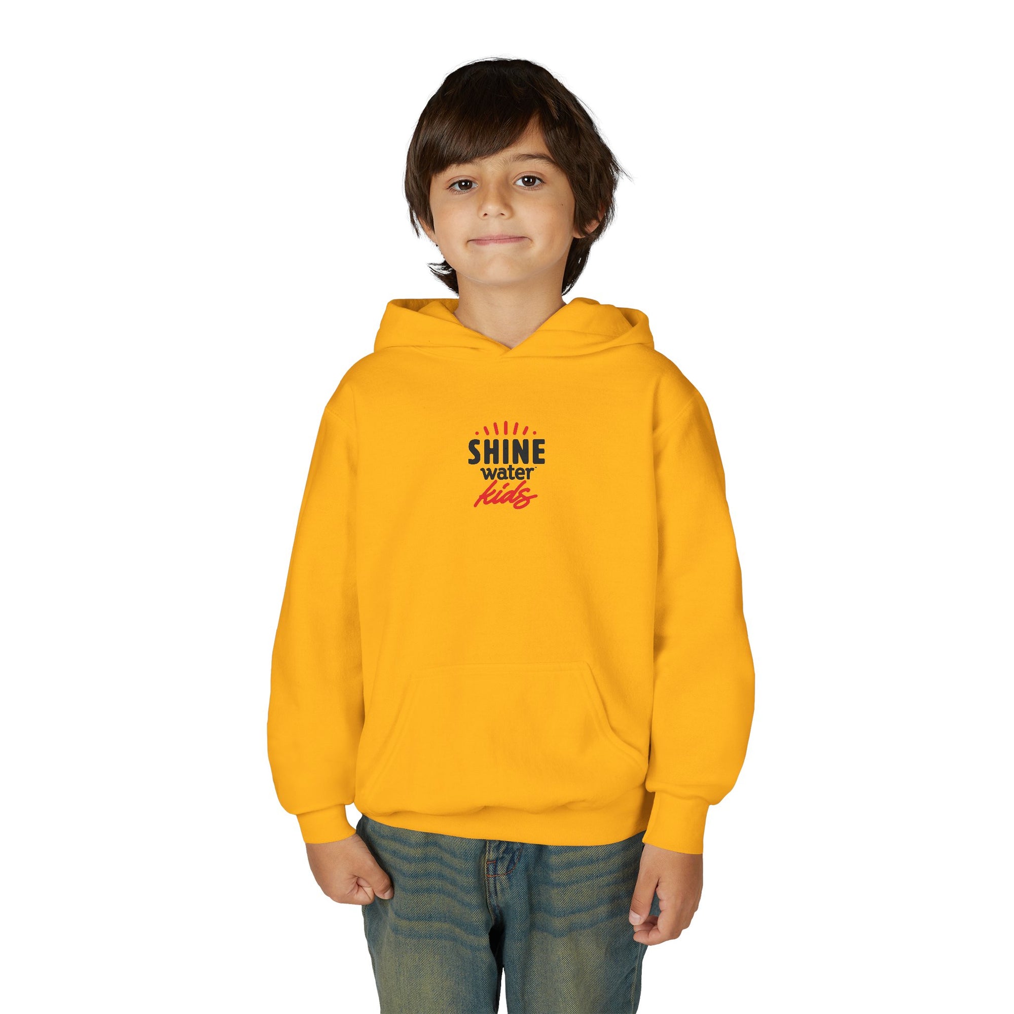 Toes in the Sand Shine Water in My Hand - Youth Heavy Blend Hooded Sweatshirt