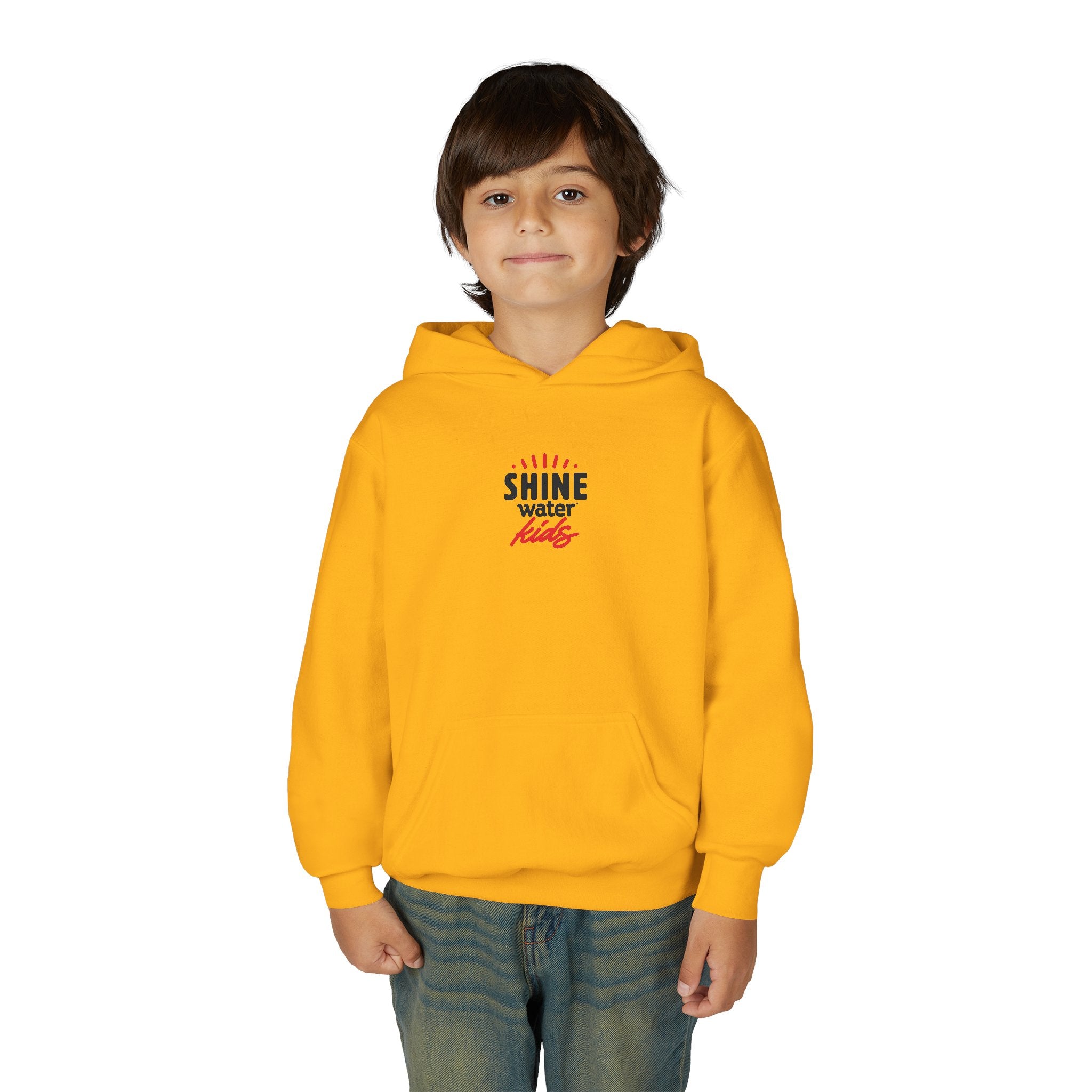 Toes in the Sand Shine Water in My Hand - Youth Heavy Blend Hooded Sweatshirt