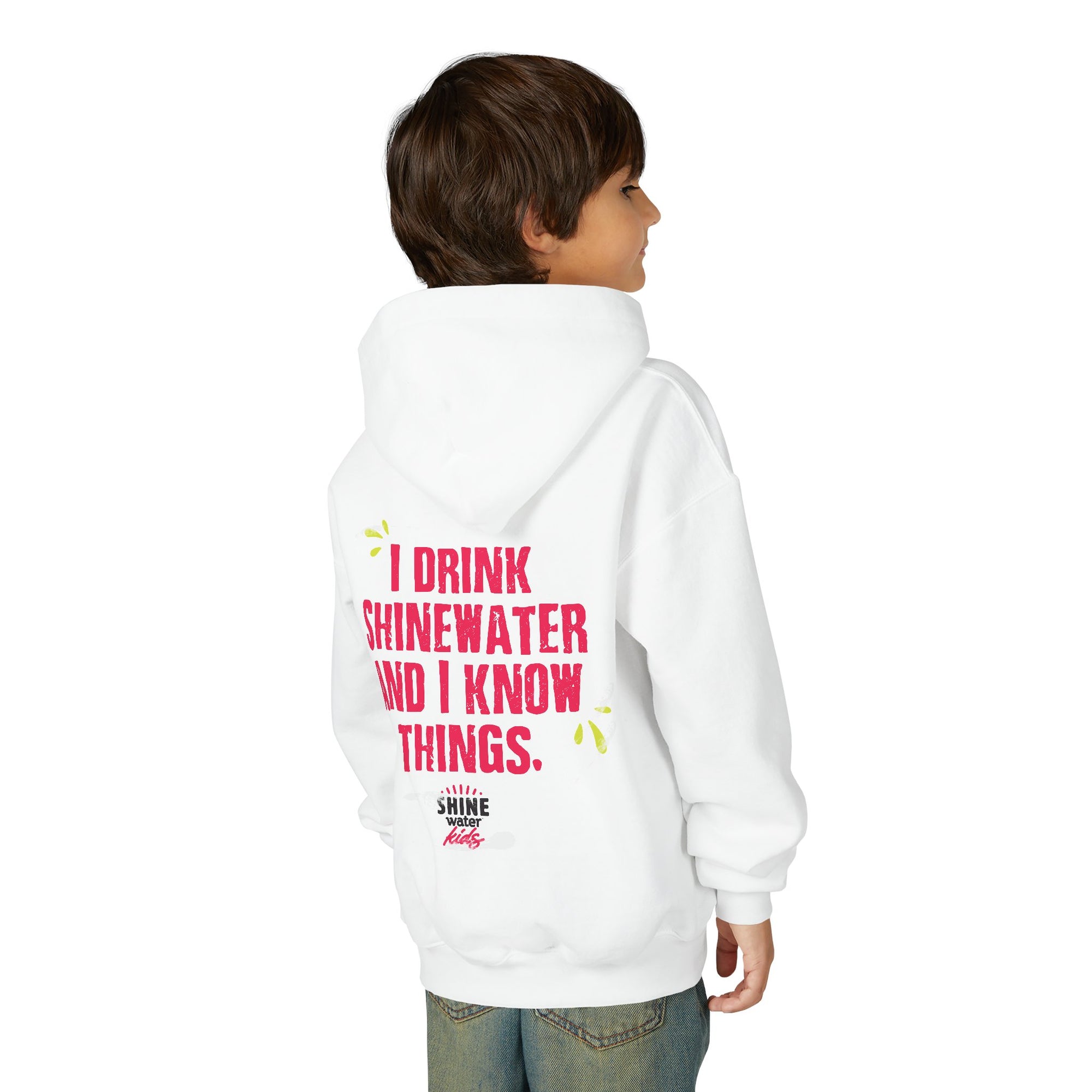 I know things - Youth Heavy Blend Hooded Sweatshirt