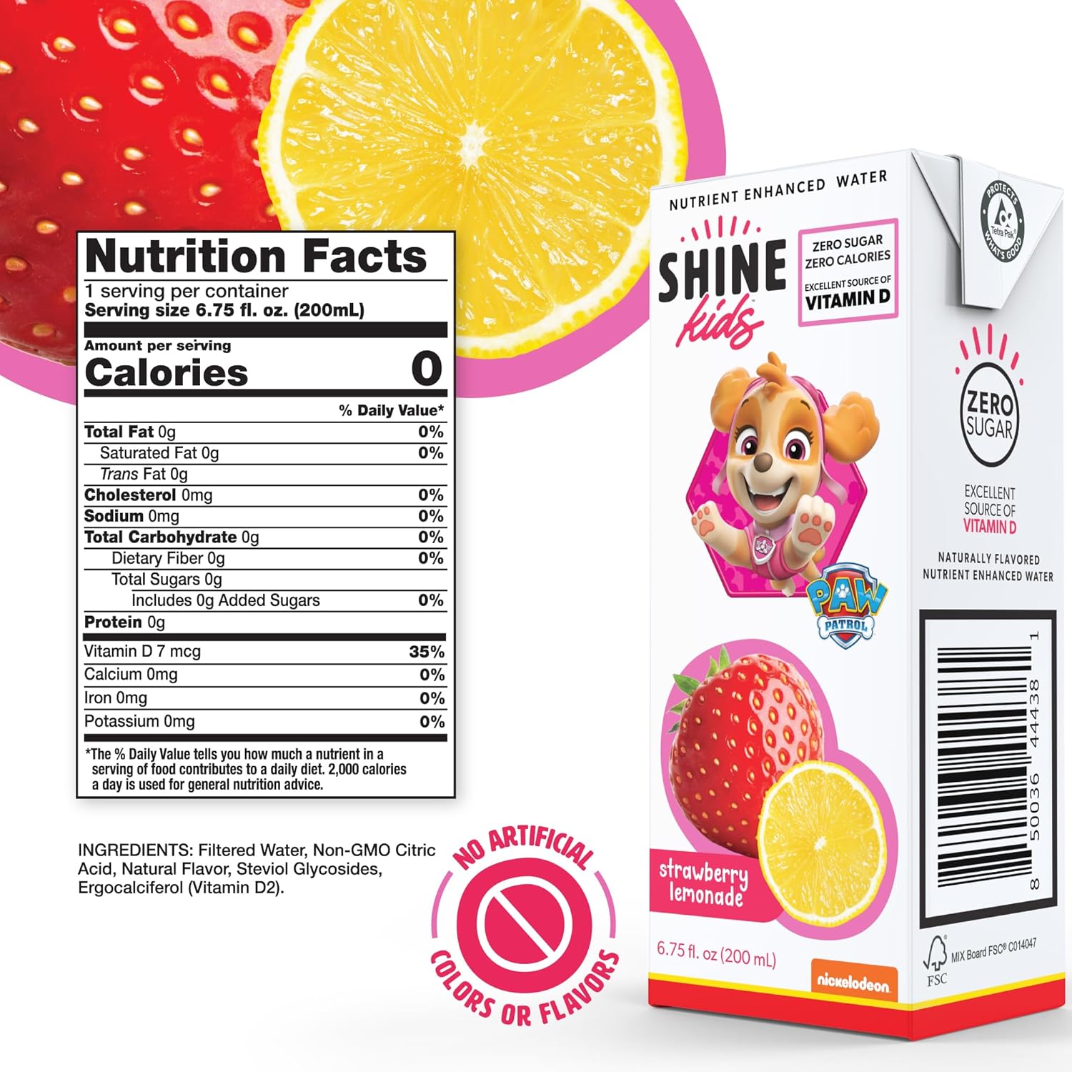 Strawberry Lemonade Drink Box - Pack of 32