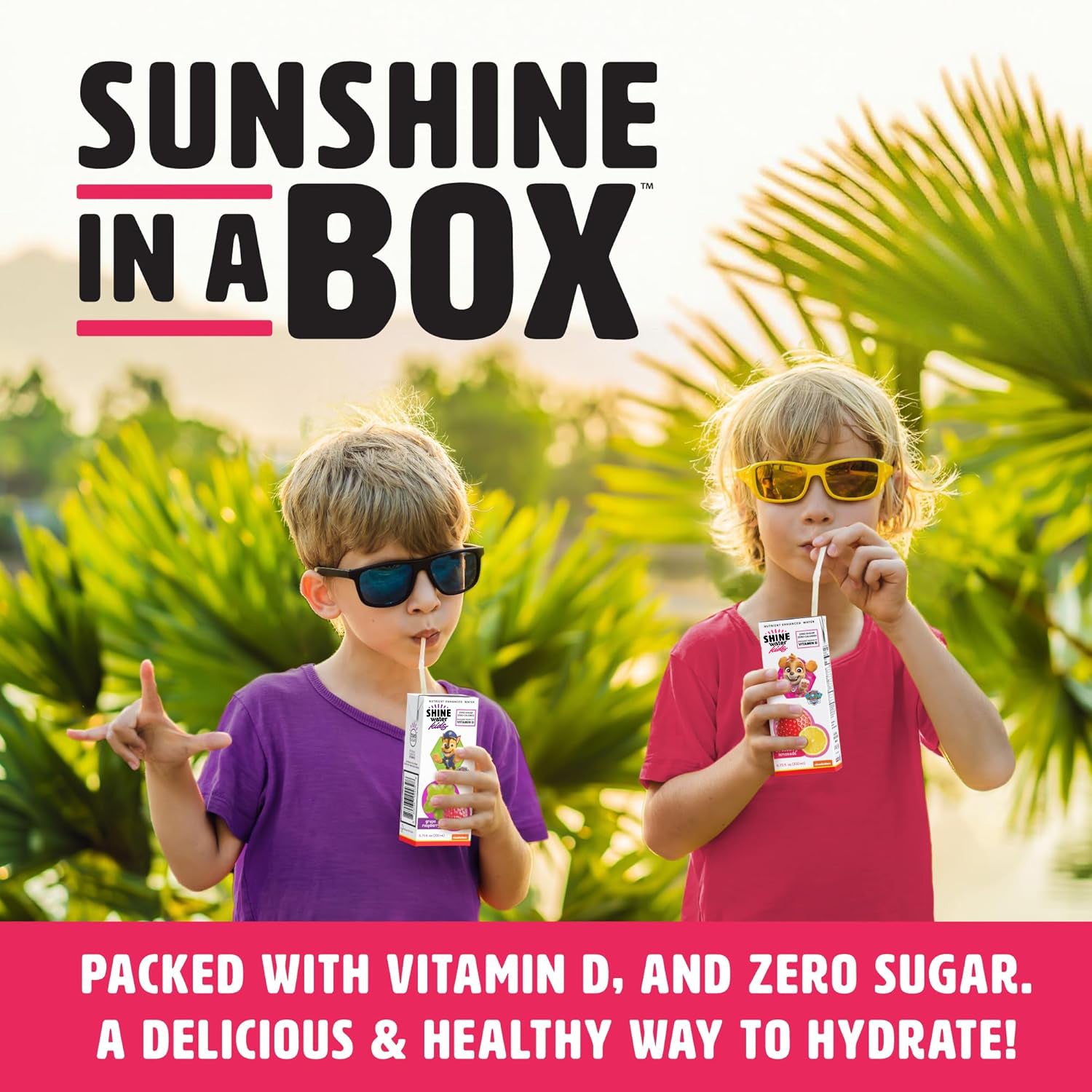 Strawberry Lemonade Drink Box - Pack of 32