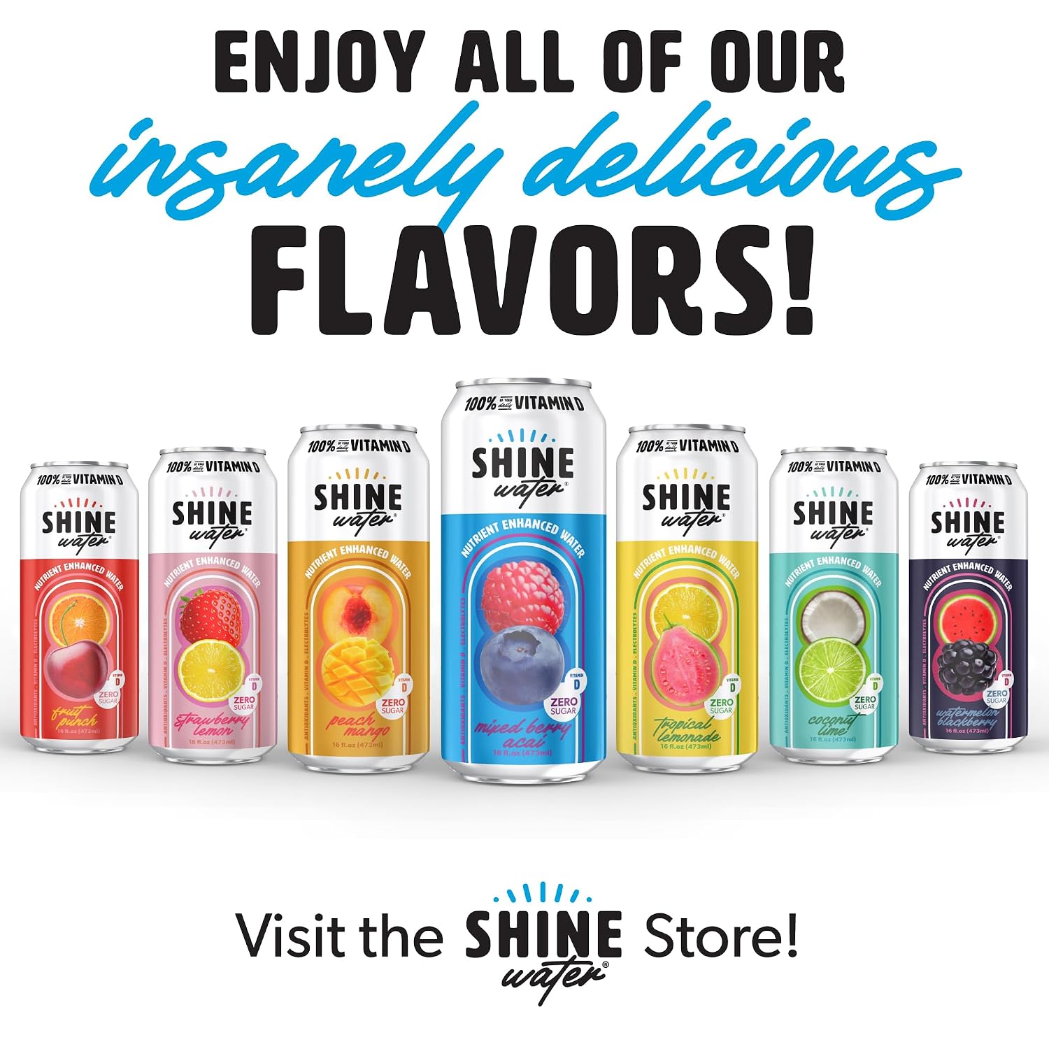 ShineWater Variety Pack 6 Pack
