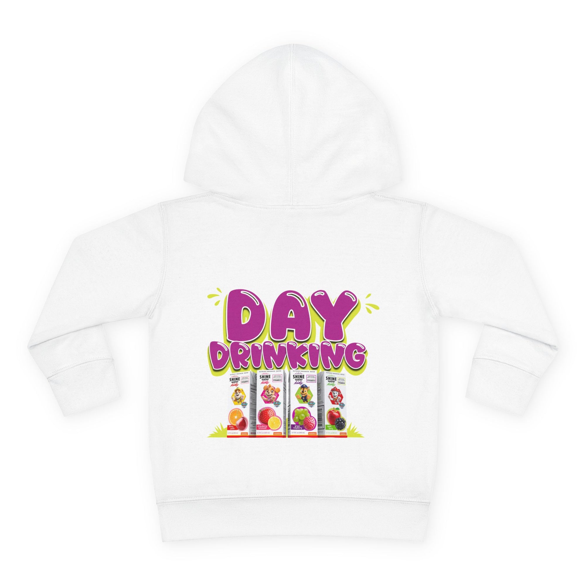 Day Drinking Toddler Pullover Fleece Hoodie