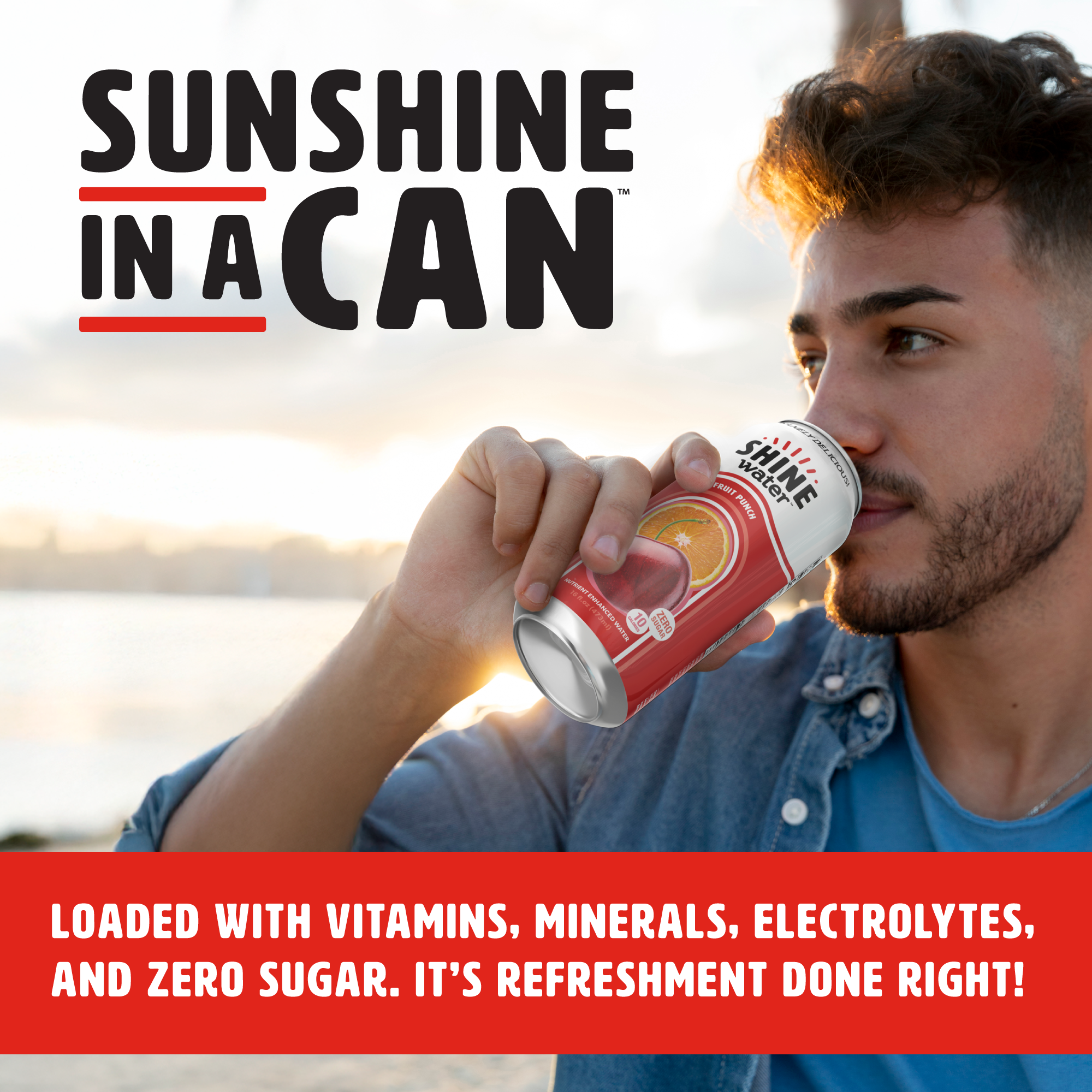 Fruit Punch Flavored Vitamin Enhanced Water - 12 Pack