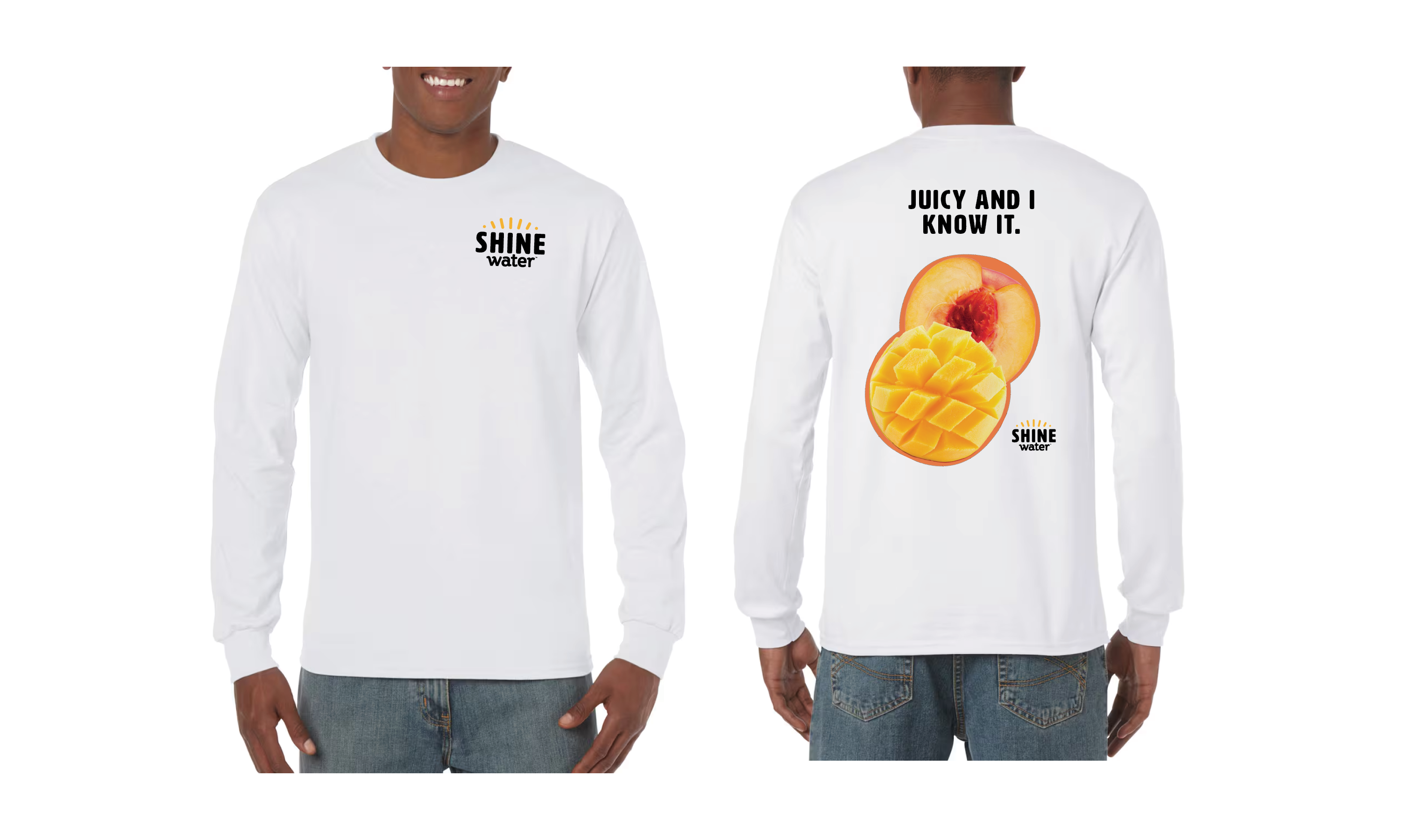Juicy and I Know It - ShineWater Long Sleeve T-Shirt