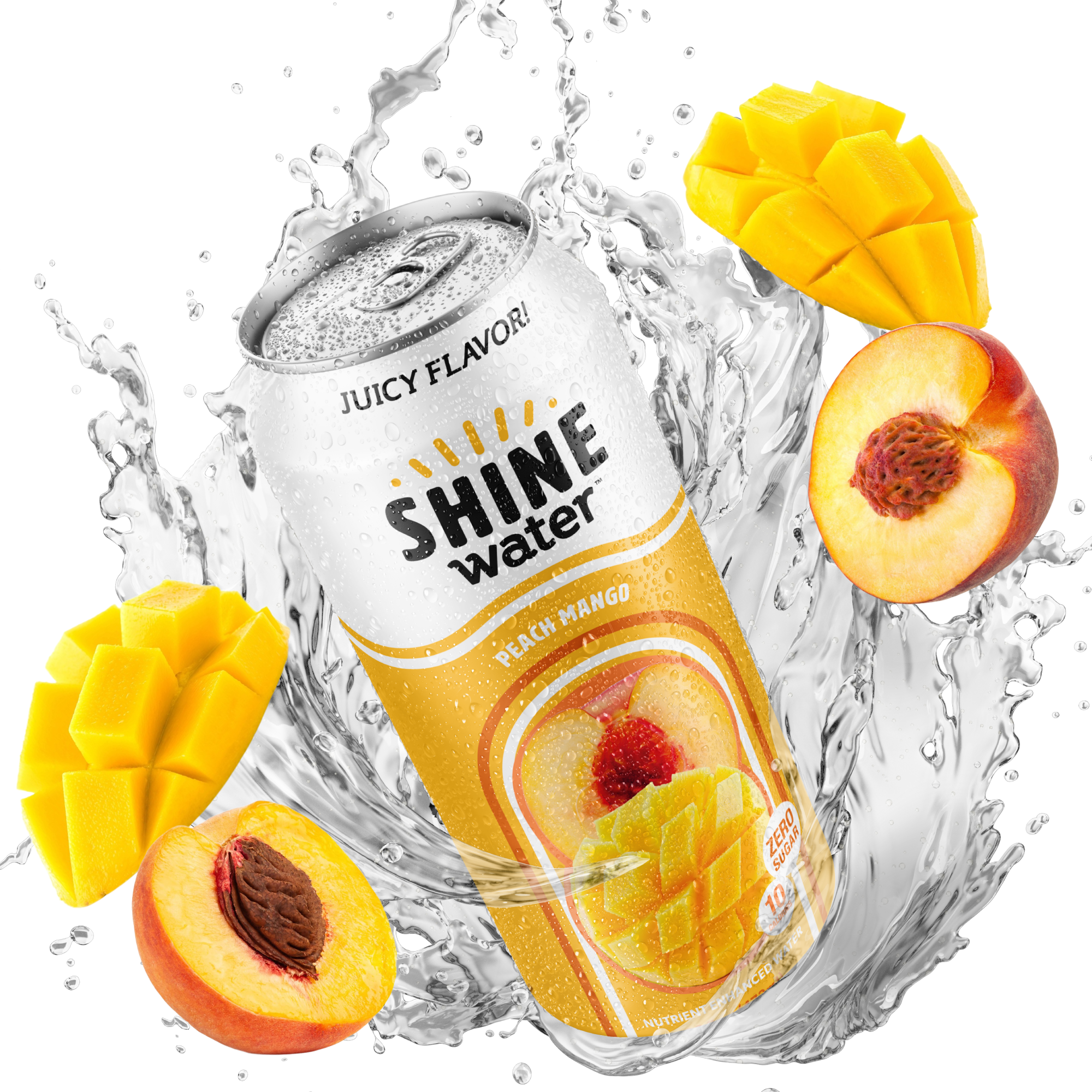 Peach Mango Flavored Vitamin Enhanced Water - 12 Pack