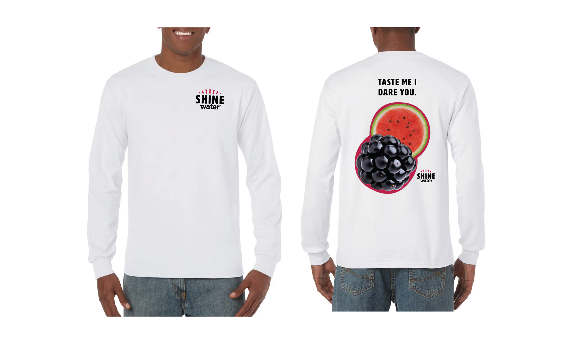 Taste Me I Dare You - ShineWater Long Sleeve T-Shirt