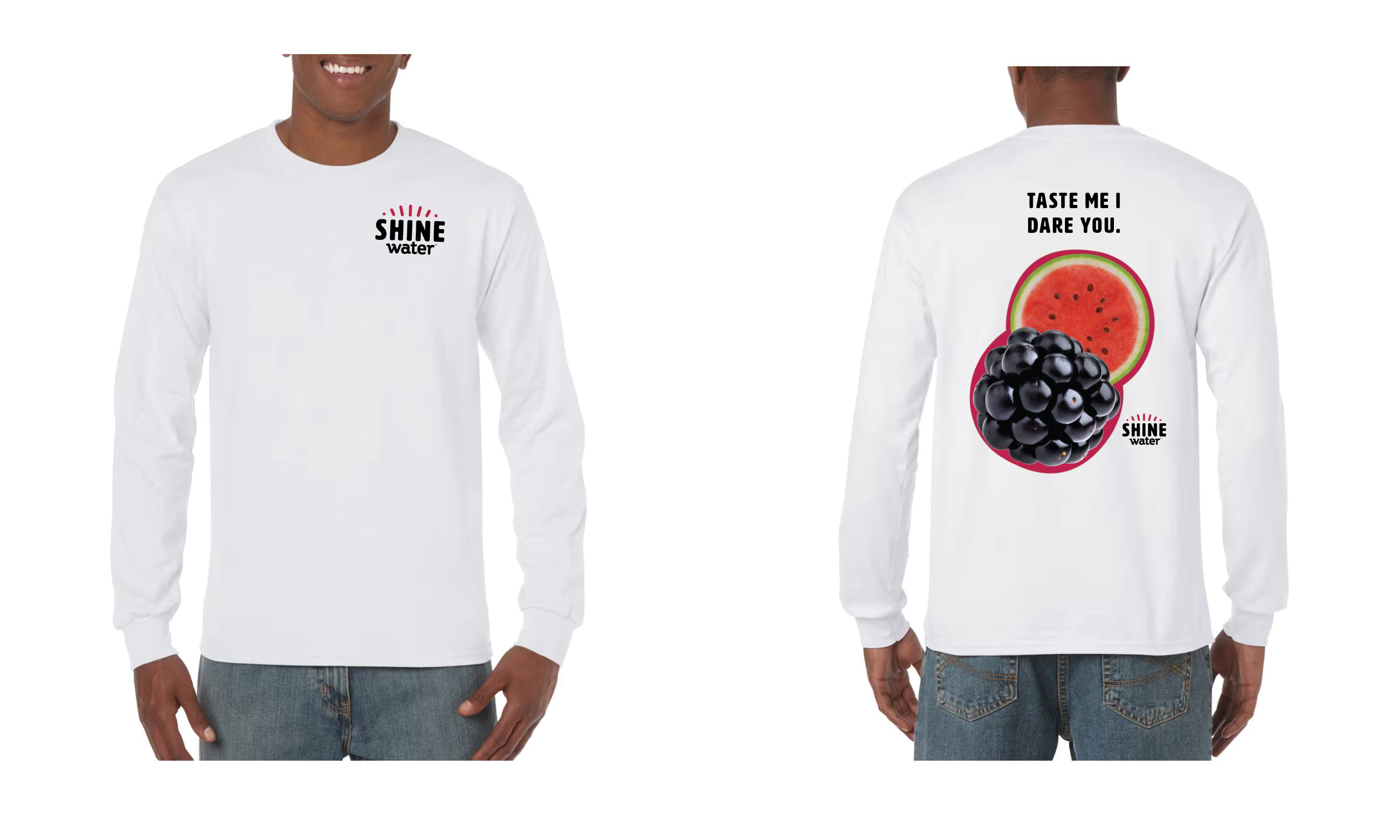 Taste Me I Dare You - ShineWater Long Sleeve T-Shirt