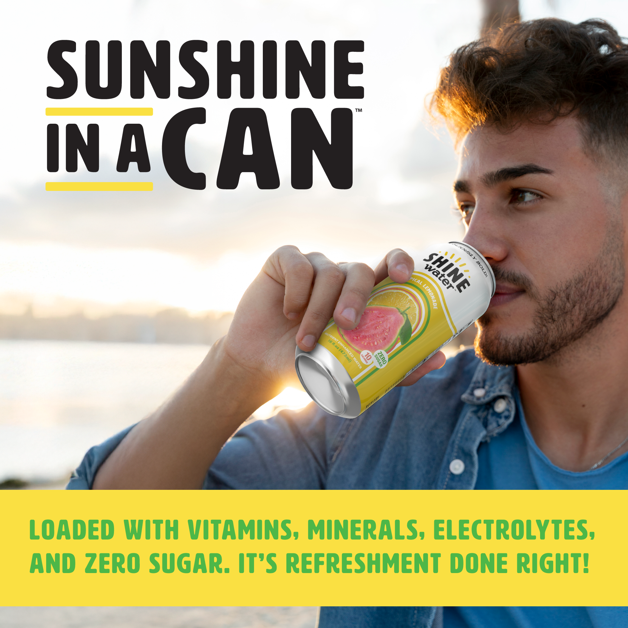 Tropical Lemonade Flavored Vitamin Enhanced Water - 12 Pack