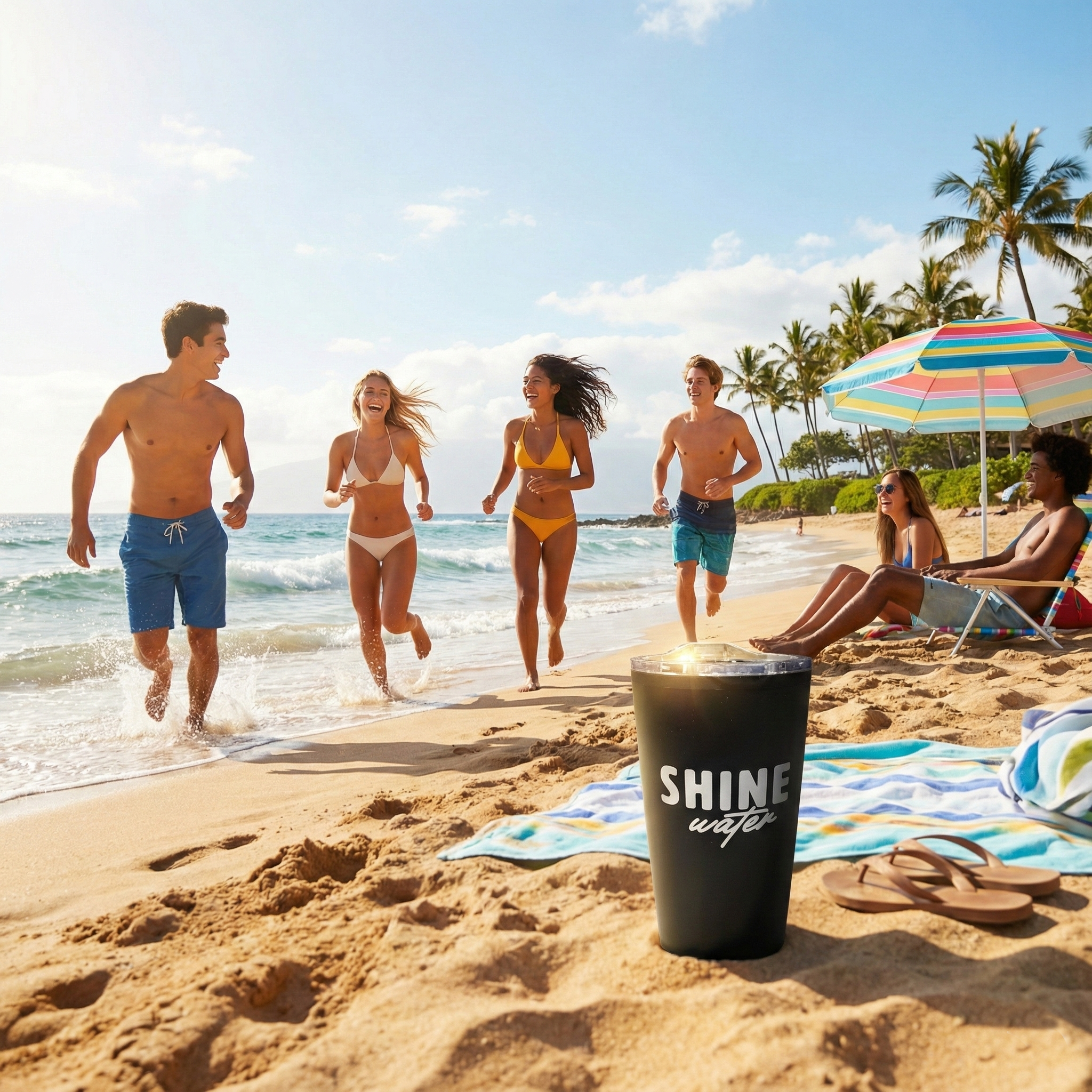 Insulated Tumbler: Hydration Goal Crusher