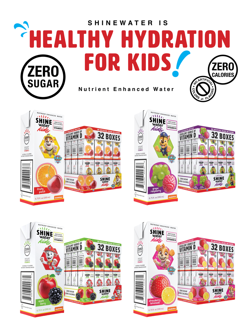 ShineWater is Healthy Hydration for Kids - ShineKids drink boxes (mobile)