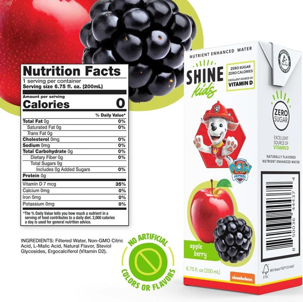 Marshall on the Apple Berry package