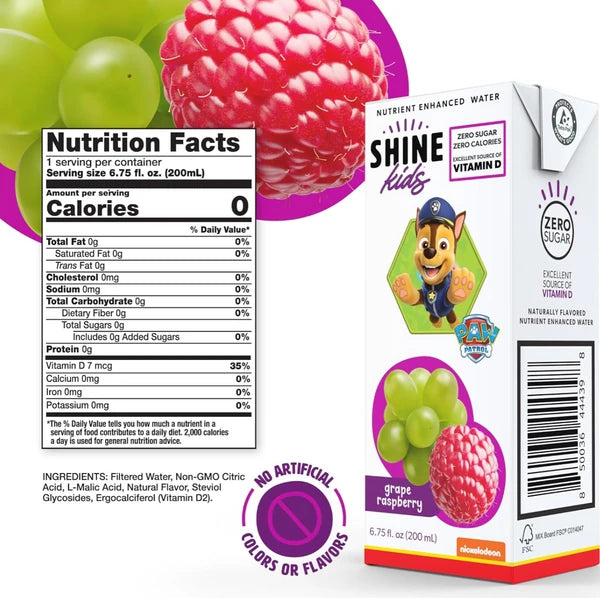 Chase on the Grape Raspberry package