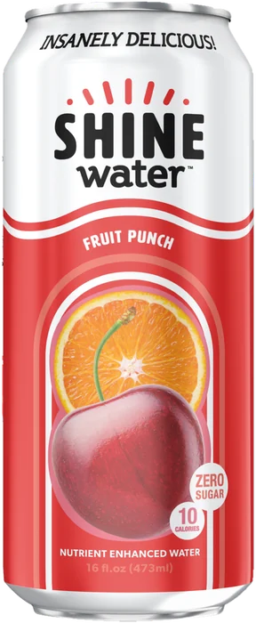 Fruit Punch ShineWater can